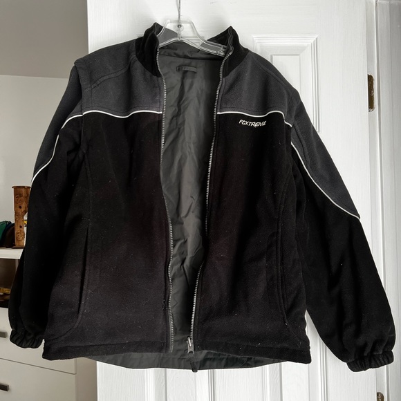 Youth Boys FCX90 X-TREME reversible Coat - L (14-16) - Sleeves Also Removable - Picture 1 of 13